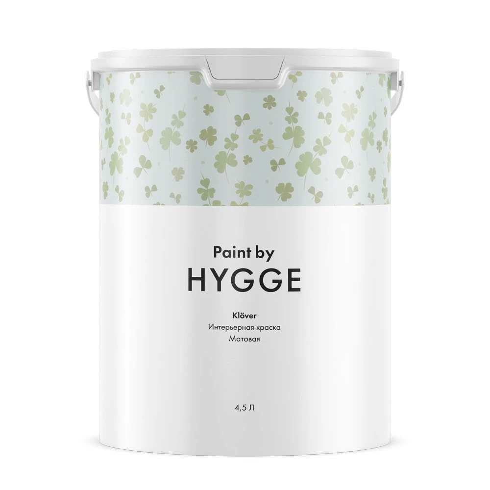 Интерьерная краска Hygge Klover для стен и потолков 4.5 л
