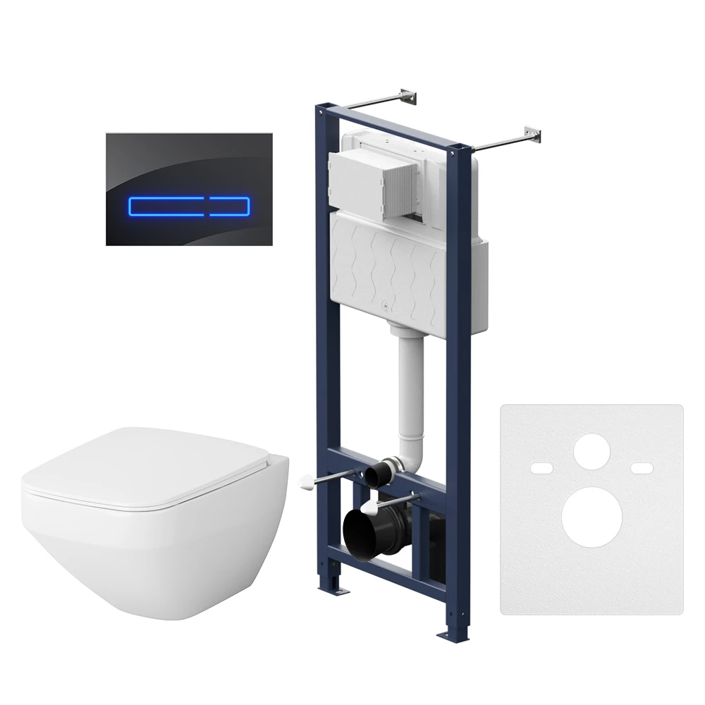 Унитаз AM.PM Inspire V2.0 FlashClean с системой инсталляции Touchless Pro (IS450A38.50A1700)