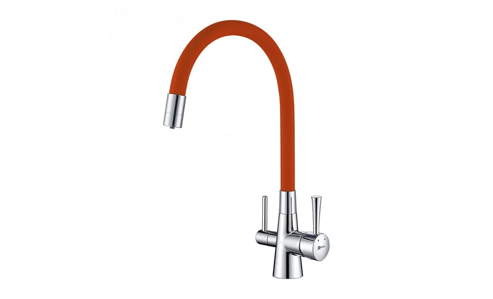 Смеситель для кухни Lemark Comfort LM3075C-Orange