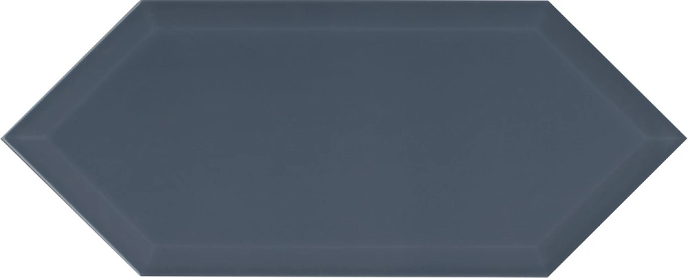 Плитка настенная Kerama Marazzi Алмаш Грань синий 14x34 см (35020)