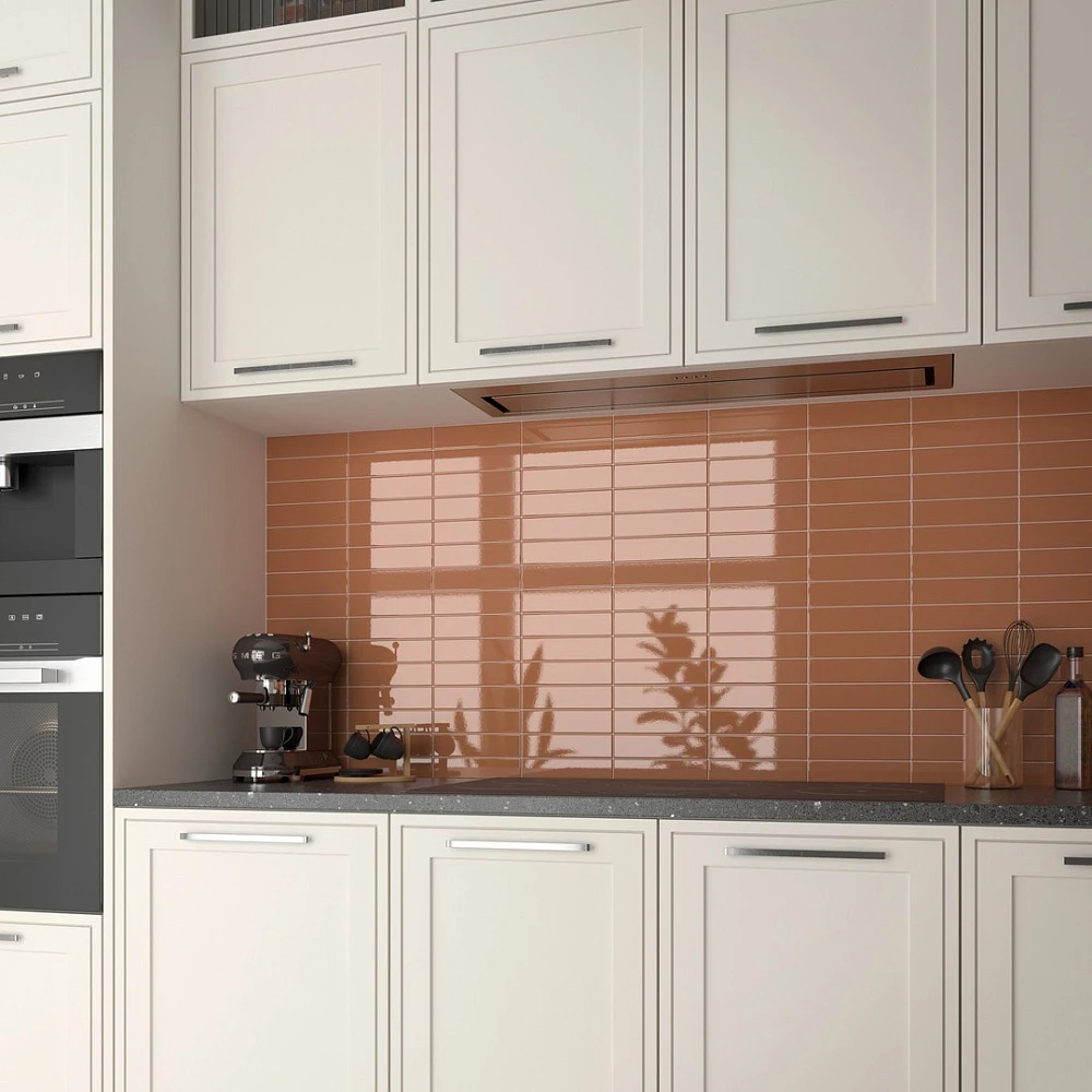 Плитка настенная Equipe Costa Nova Terra Glossy 5x20 см (28450)