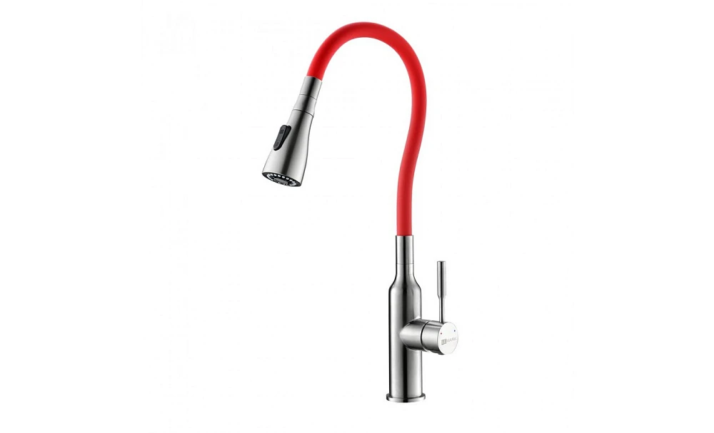 Смеситель для кухни Lemark Expert LM5082S-Red