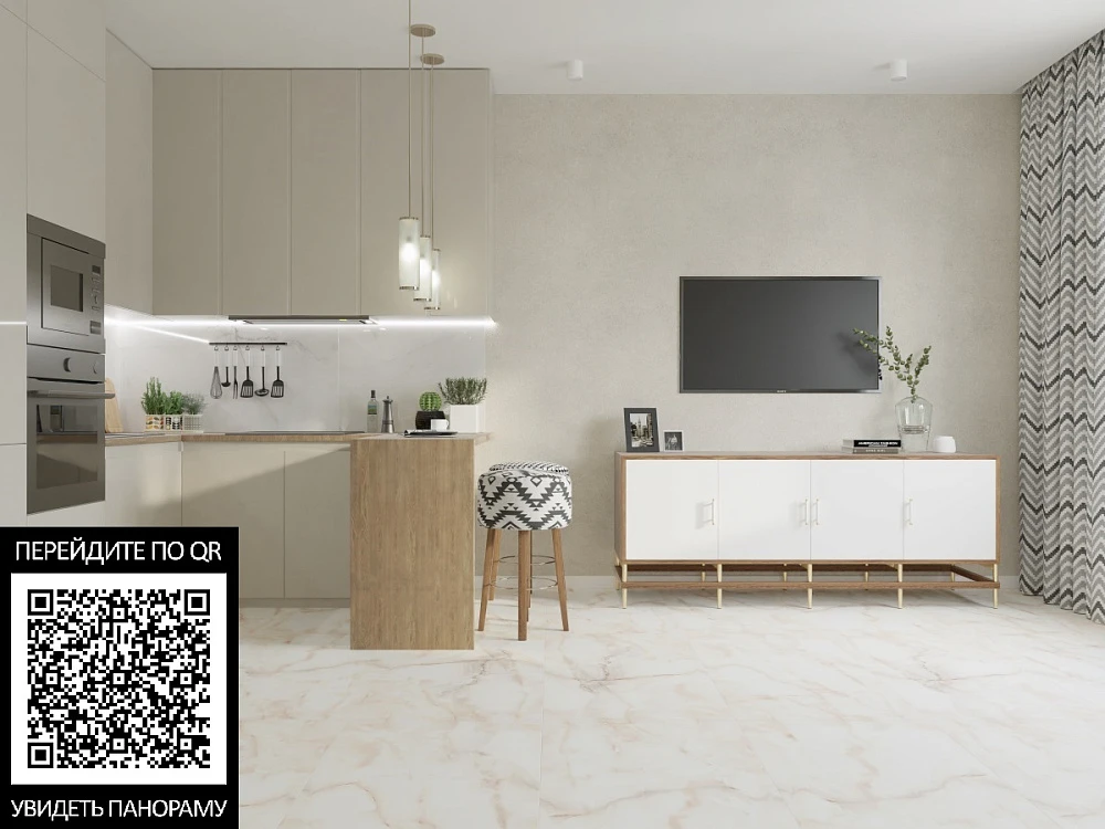 Керамогранит Royce Onyx Bianco Polished 60x120 см (R_PR2007)