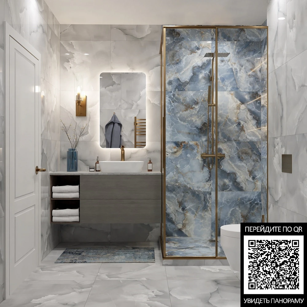 Керамогранит Royce Persian Blue Polished 60x60 см (R_PR1015)